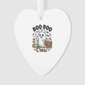 Boo Boo Crew Nurse Ghost Classic T-Shirt Ornament (Vorderseite)