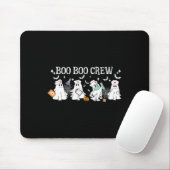 Boo Boo Crew Nurse Ghost Funny Halloween Mousepad (Mit Mouse)