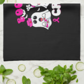 Boo Boo Crew Nurse Halloween Costume Ghost Breast Geschirrtuch (Gefaltet)