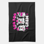 Boo Boo Crew Nurse Halloween Costume Ghost Breast Geschirrtuch (Vertikal)