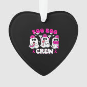Boo Boo Crew Nurse Halloween Costume Ghost Breast  Ornament (Vorderseite)