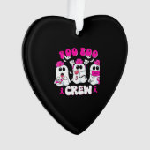 Boo Boo Crew Nurse Halloween Costume Ghost Breast  Ornament (Vorderseite)