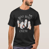 Boo Boo Crew Nurse Halloween Cute Ghost Costume T-Shirt (Vorderseite)