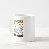 Boo Boo Crew Nurse Halloween Frauennahrung Kaffeetasse (Vorderseite Links)
