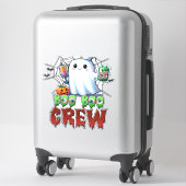 Boo Boo Crew Nurse Halloween Ghost Funny Classic T Aufkleber (Koffer)