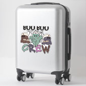 Boo Boo Crew Nurse Halloween Ghost Funny Classic T Aufkleber (Koffer)