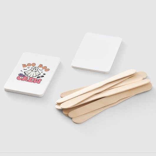 Boo Boo Crew Nurse Halloween Ghost Funny Classic T Fächer (Non-assembled)