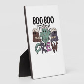 Boo Boo Crew Nurse Halloween Ghost Funny Classic T Fotoplatte (Seite)