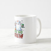 Boo Boo Crew Nurse Halloween Ghost Funny Classic T Kaffeetasse (VorderseiteRechts)