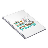 Boo Boo Crew Nurse Halloween Ghost Funny Classic T Notizblock (Rechte Seite)