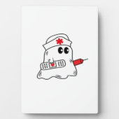 Boo Boo Crew Nurse Halloween Ghost Funny Oversized Fotoplatte (Vorderseite)