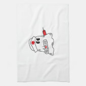 Boo Boo Crew Nurse Halloween Ghost Funny Oversized Geschirrtuch (Vertikal)
