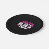 Boo Boo Crew Nurse Halloween Kostüm Ghost Breast Pappteller (Schrägansicht)