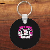 Boo Boo Crew Nurse Halloween Kostüm Ghost Breast Schlüsselanhänger (Vorderseite)