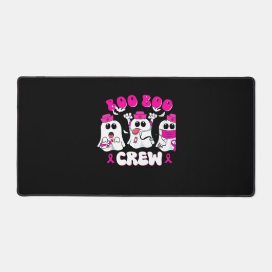 Boo Boo Crew Nurse Halloween Kostüm Ghost Breast Schreibtischunterlage (Vorderseite)