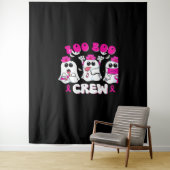 Boo Boo Crew Nurse Halloween Kostüm Ghost Breast Wandteppich (Beispiel)
