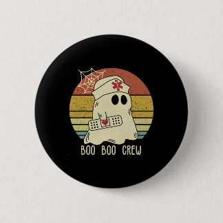 Boo Boo Crew Nurse Halloween Krankenschwester für  Button