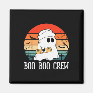 Boo Boo Crew Nurse Halloween Krankenschwester für Magnet
