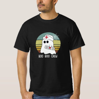 Boo Boo Crew Nurse Halloween T - Shirt