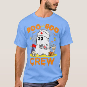 Boo Boo Crew Nurse Halloween Vibes Halloween Costu T-Shirt