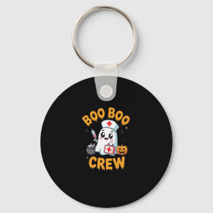 Boo Boo Crew Nurse Niedlich Ghost Halloween Pflege Schlüsselanhänger
