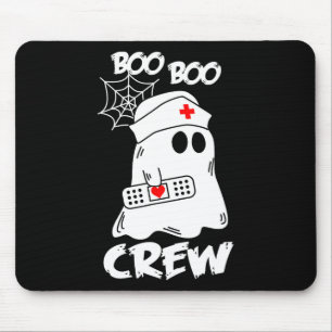 Boo Boo Crew Nurse S Halloween Nurennahrung S for Mousepad