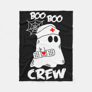 Boo Boo Crew Nurse Shirts Halloween Nuren Shirts F Fleecedecke