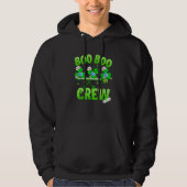 Boo Boo Crew Nurse St Patrick S Day Kleeblatt Face Hoodie (Vorderseite)