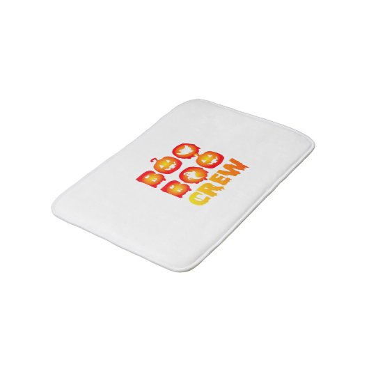 Boo Boo Crew Oversifizierter T - Shirt Badematte (Schrägansicht)