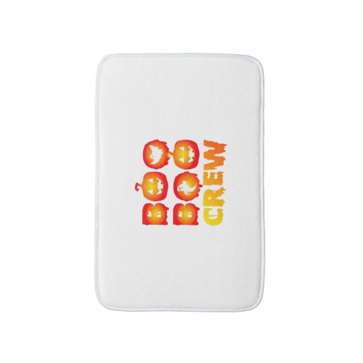 Boo Boo Crew Oversifizierter T - Shirt Badematte (Vorderseite Vertikal)