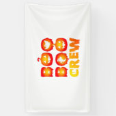 Boo Boo Crew Oversifizierter T - Shirt Banner (Vertikal)