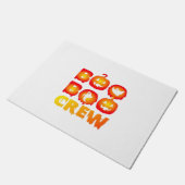 Boo Boo Crew Oversifizierter T - Shirt Fußmatte (Schrägansicht)