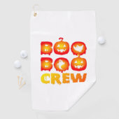 Boo Boo Crew Oversifizierter T - Shirt Golfhandtuch (Insitu)