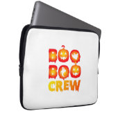 Boo Boo Crew Oversifizierter T - Shirt Laptopschutzhülle (Vorne Rechts)