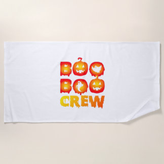 Boo Boo Crew Oversifizierter T - Shirt Strandtuch