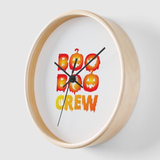 Boo Boo Crew Oversifizierter T - Shirt Uhr (Winkel)