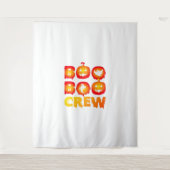 Boo Boo Crew Oversifizierter T - Shirt Wandteppich (Vorderseite)