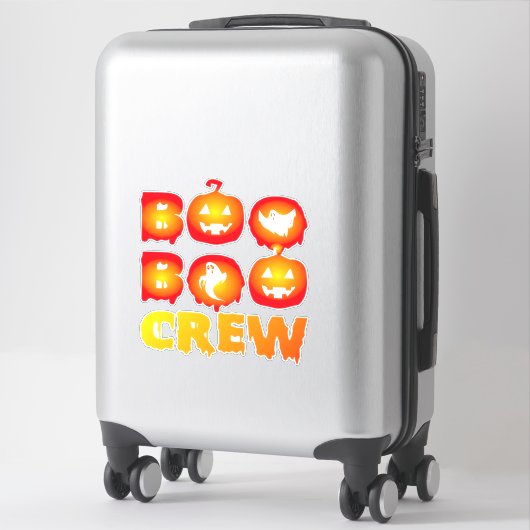 Boo Boo Crew Oversized T-Shirt Aufkleber (Koffer)