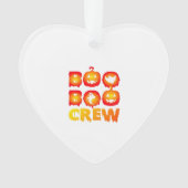 Boo Boo Crew Oversized T-Shirt Ornament (Vorderseite)