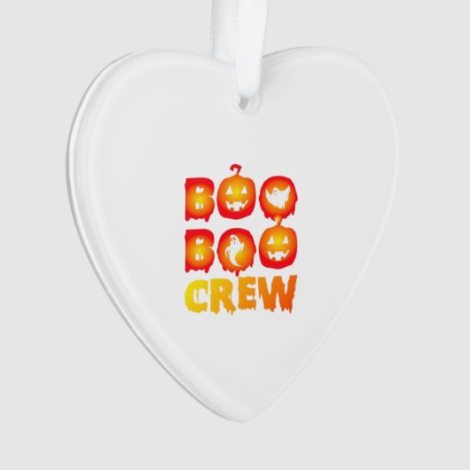 Boo Boo Crew Oversized T-Shirt Ornament (Vorderseite)