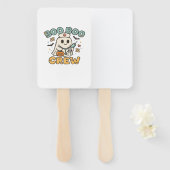 Boo Boo Crew Shirt � Funny Ghost Halloween Nurse & Fächer (Vorne und Hinten)