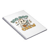 Boo Boo Crew Shirt � Funny Ghost Halloween Nurse & Notizblock (Rechte Seite)