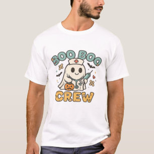 Boo Boo Crew Shirt � Lustiges Gespenst Halloween K