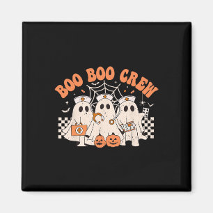 Boo Boo Crew Spooky Season Happy Halloween Funny G Magnet