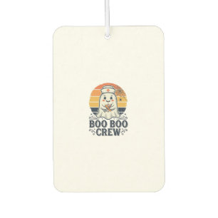 Boo Boo Crew Süße Krankenschwester Geist Halloween Autolufterfrischer