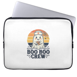 Boo Boo Crew Süße Krankenschwester Geist Halloween Laptopschutzhülle