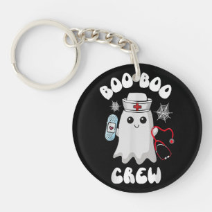 Boo Boo Crew Süße Krankenschwester Geist Lustiges  Schlüsselanhänger
