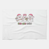 Boo Boo Crew Weihnachten, Geist Krankenschwester O Geschirrtuch (Horizontal)