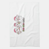 Boo Boo Crew Weihnachten, Geist Krankenschwester O Geschirrtuch (Vertikal)