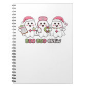 Boo Boo Crew Weihnachten, Geist Krankenschwester O Notizblock (Vorderseite)